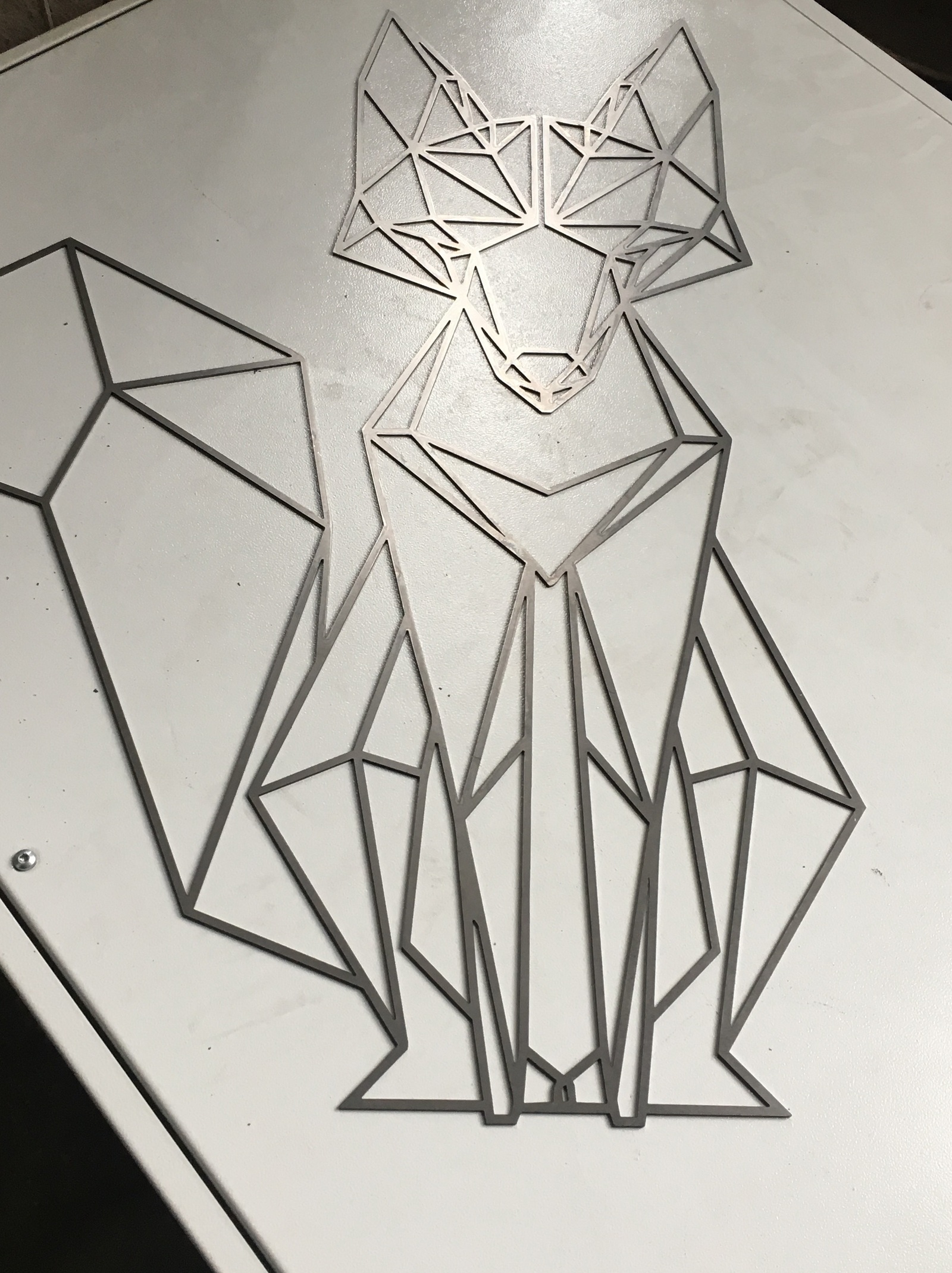 The production process of decorative deer. - My, Production, Laser, GIF, Longpost