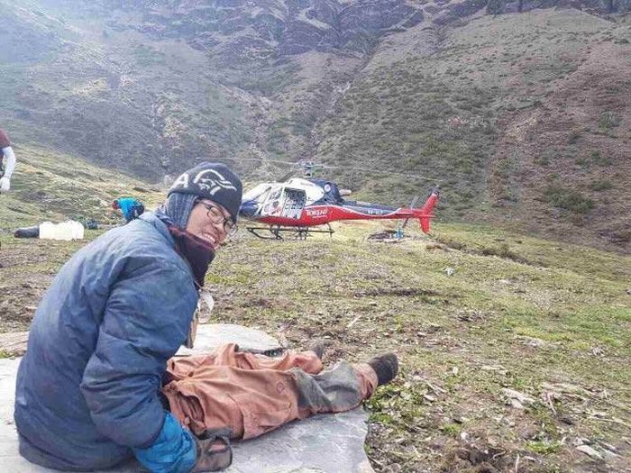 Tourist missing 47 days found in Himalayas - Himalayas, Туристы, Longpost