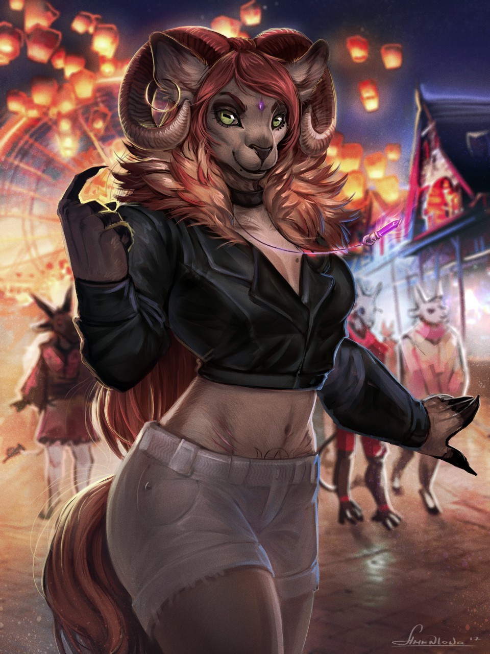 come to me - Furry, Anthro, Art, 