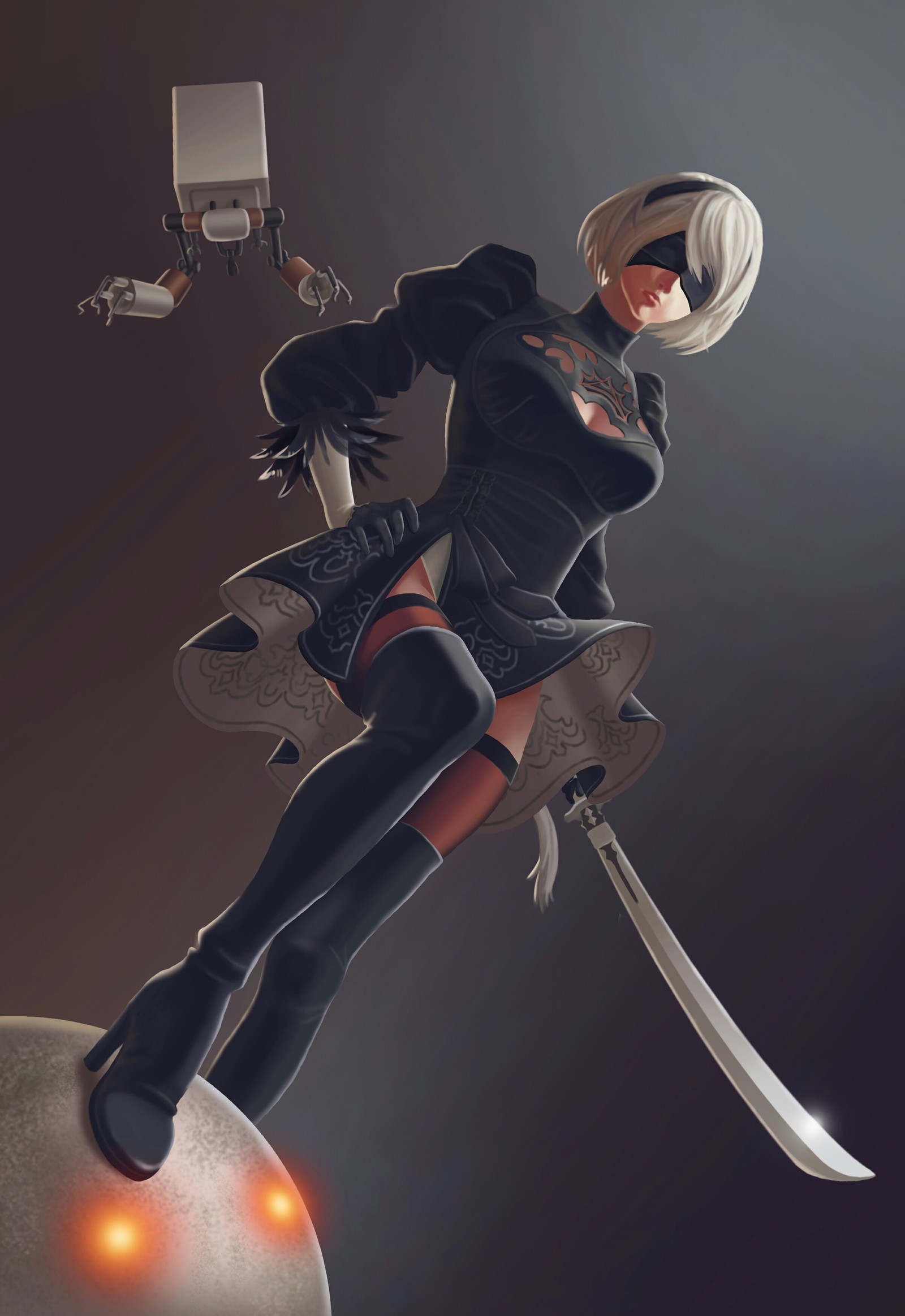 Nier: Automata - Games, Computer games, NIER Automata, Art