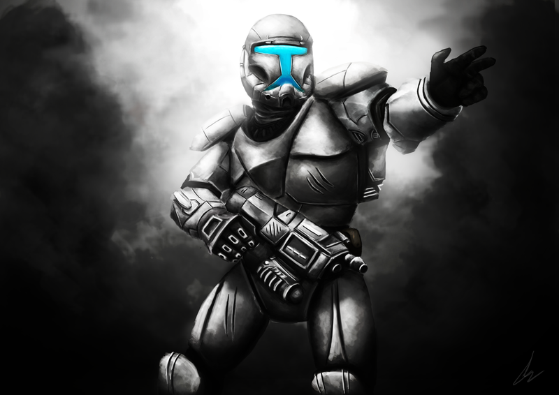 Our Favorite Commando Clones - Star Wars, Art, Longpost