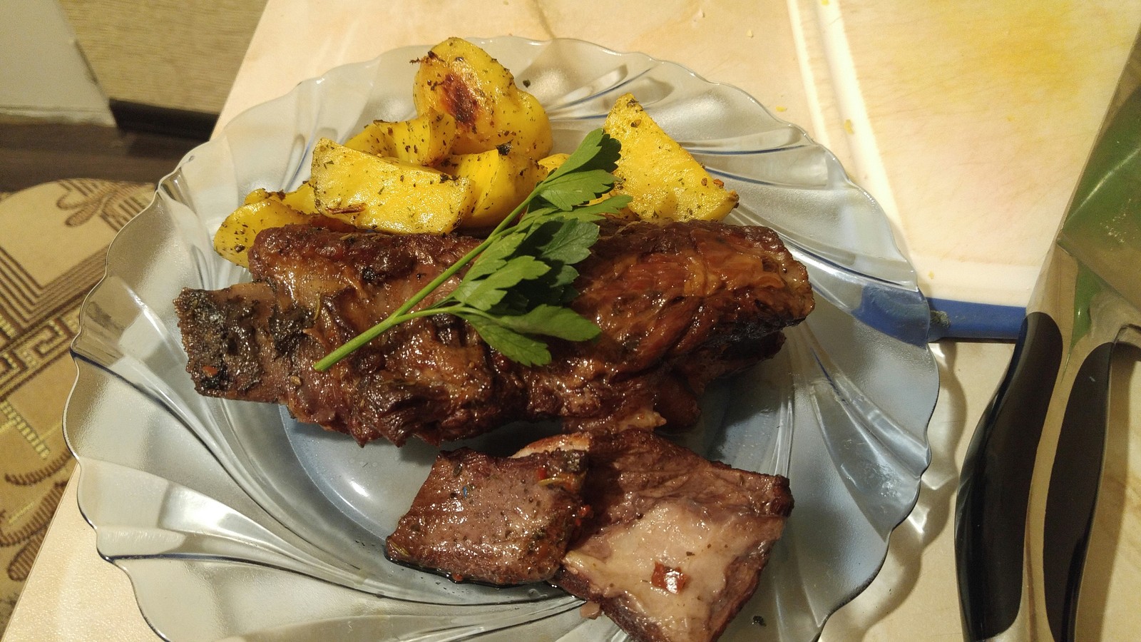 Easy beef ribs recipe - My, Cooking, Rukozhop, With your own hands, Meat, Longpost, Beef