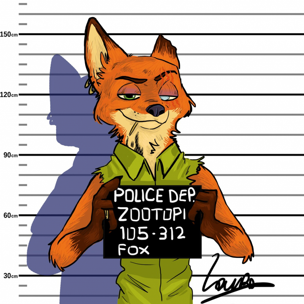 Nick who didn't meet Judy - Art, Zootopia, Furry