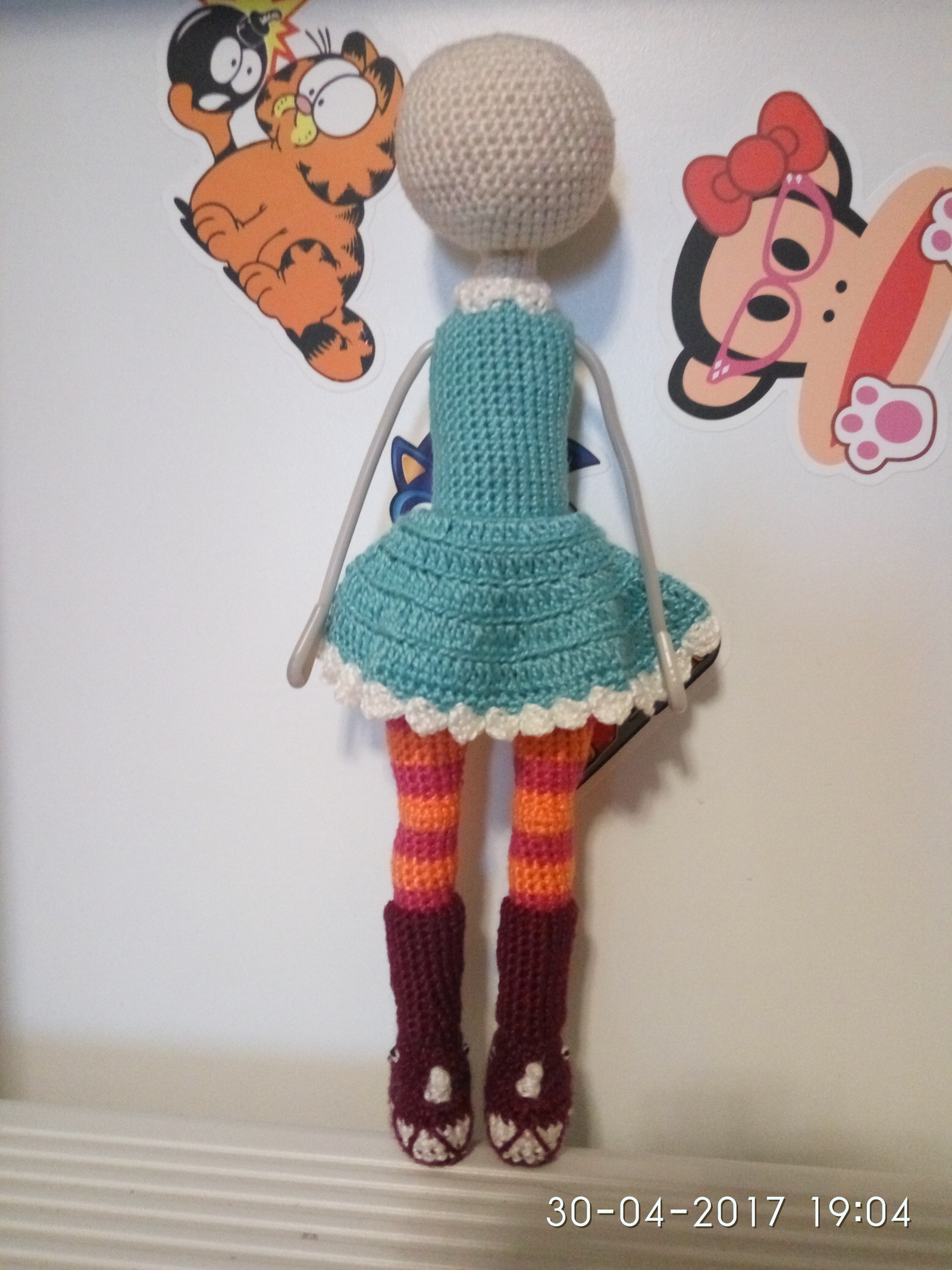 And what did you do on the weekend? Knitted doll Star Butterfly. - My, First post, Star butterfly, Crochet, Longpost, Star vs Forces of Evil