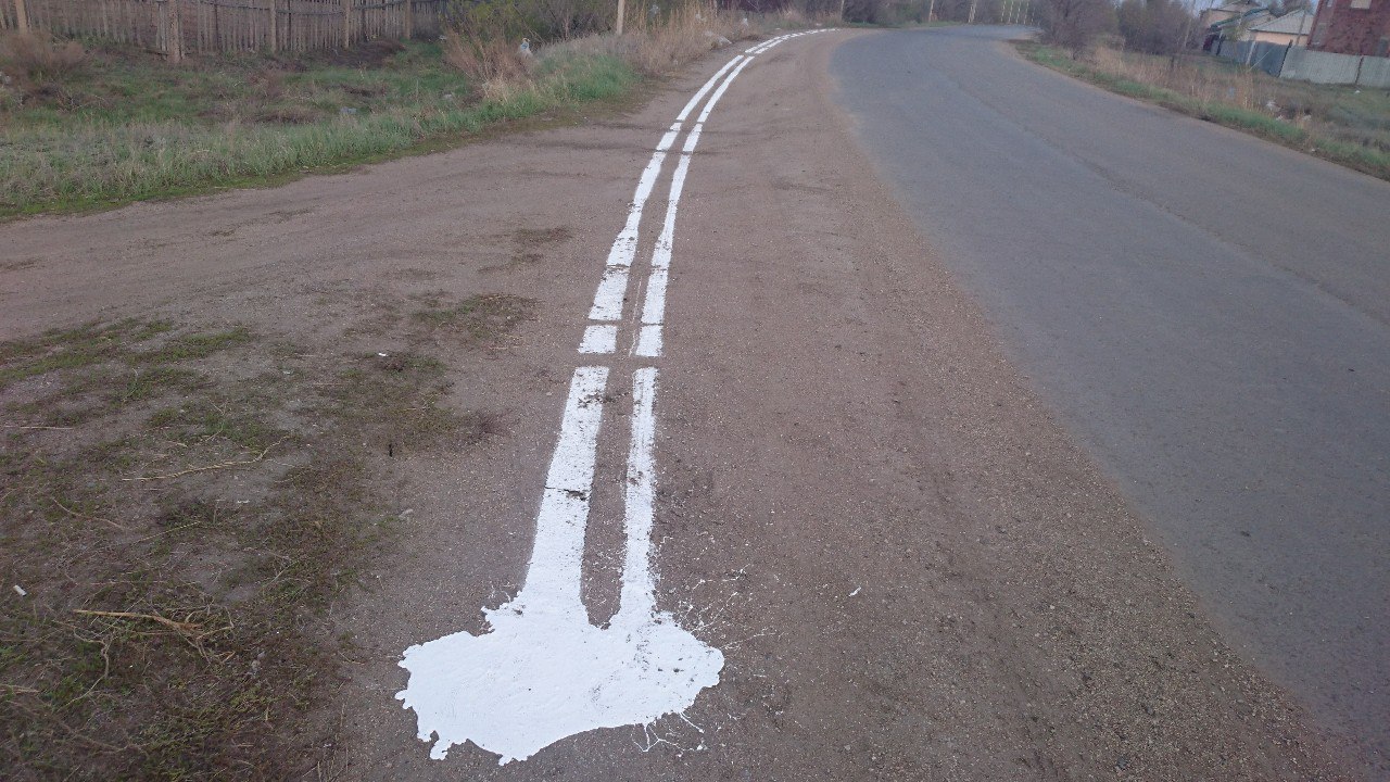 Great Markup - My, Bad roads, Road markings, Why