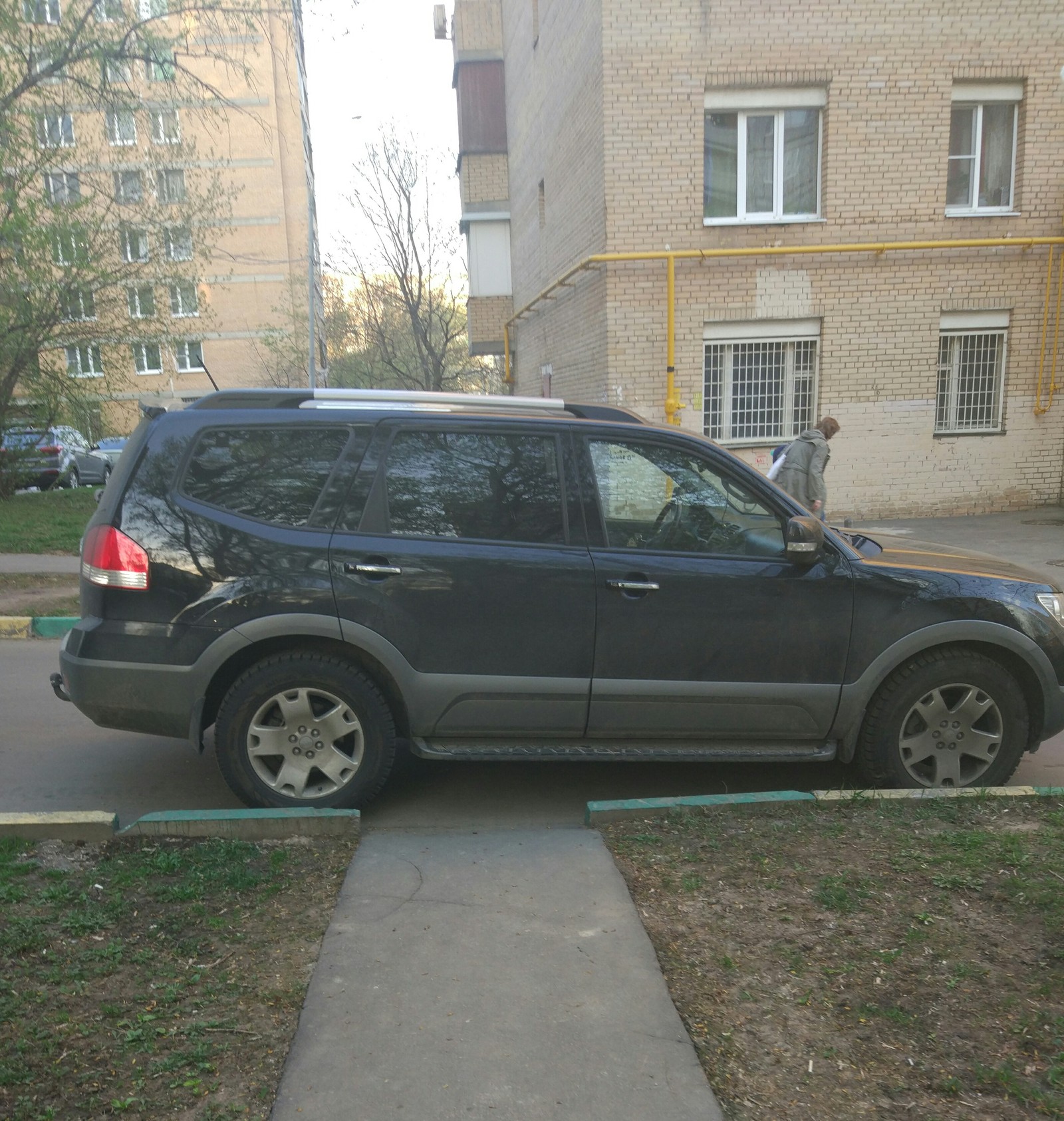 Barin has arrived! - My, , Parking, Asshole, Longpost