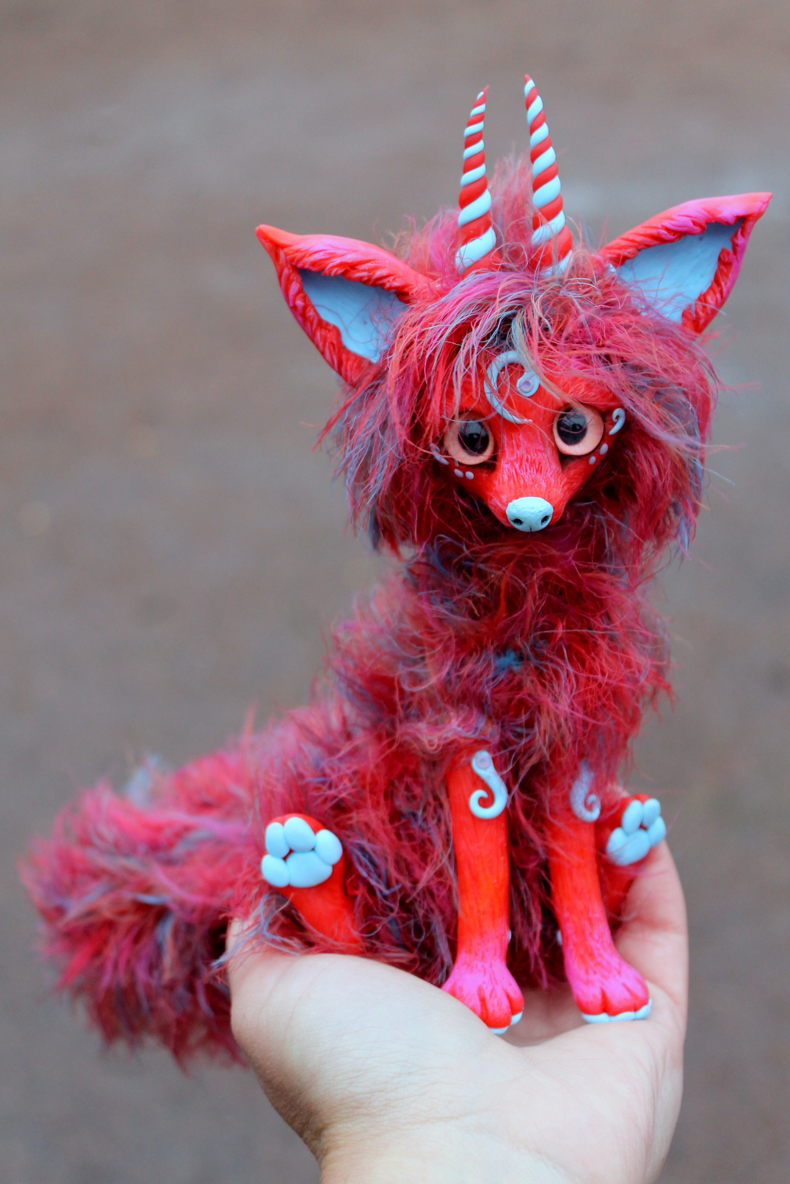 My Alien Pets - Sequel. - My, Handmade, Doll, Unusual, Fantasy, Needlework without process, Spring, Longpost