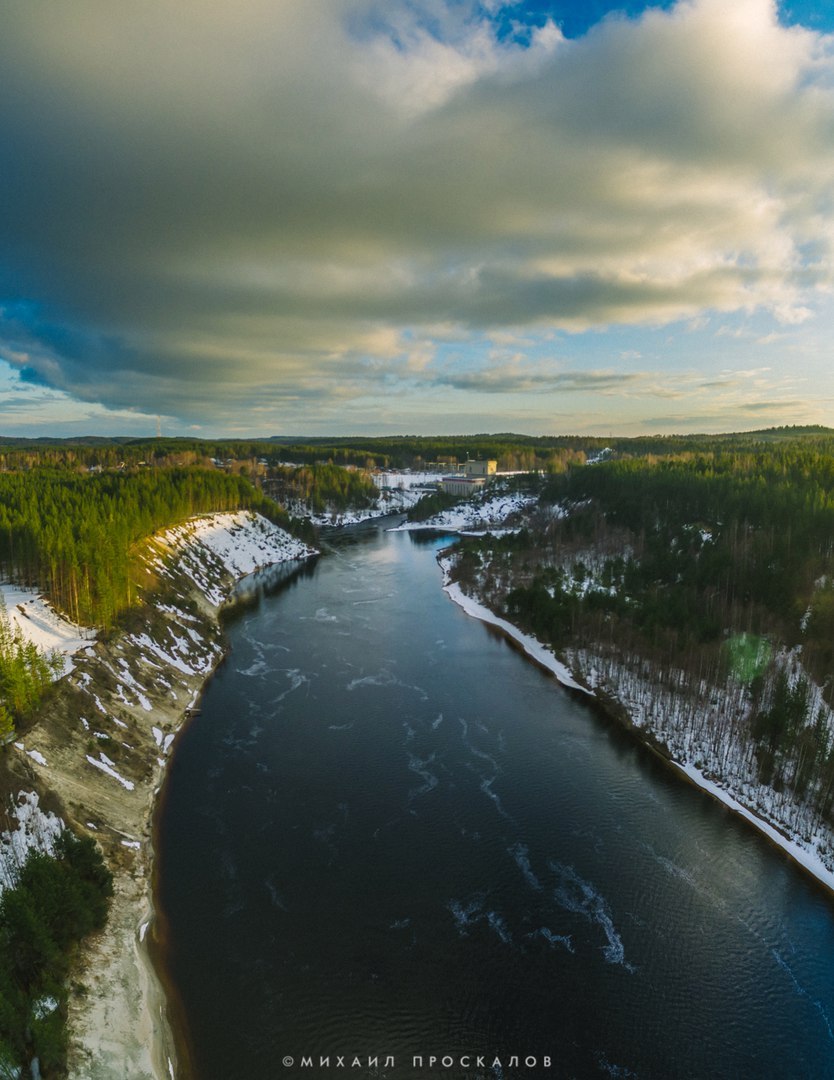 Girvas. Karelia - My, Карелия, Girvas, Russia, The photo, Quadcopter, Longpost