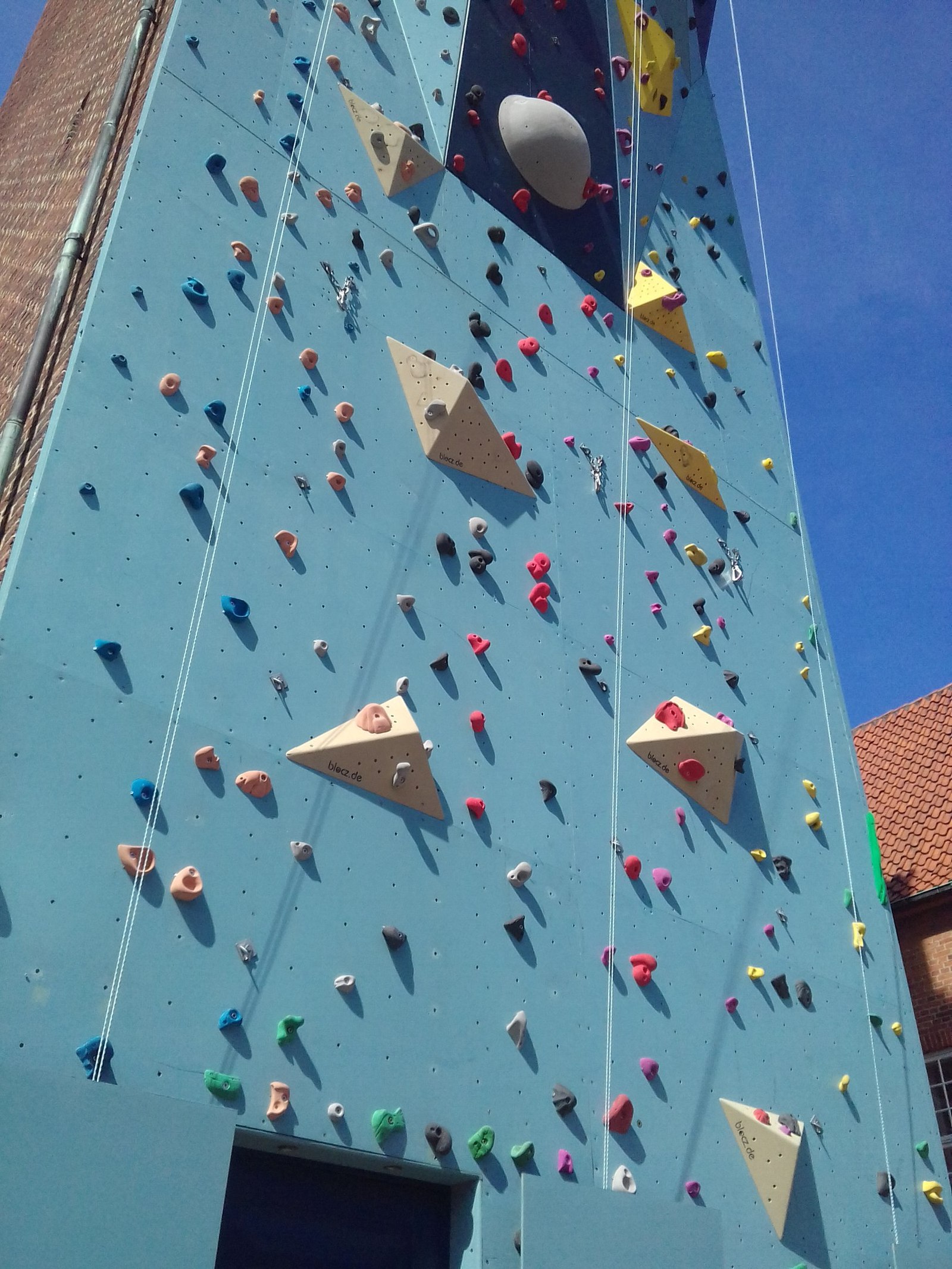 Every nation has its own way to God. - Climbing wall, Rock climbing, God, Denmark, Good idea