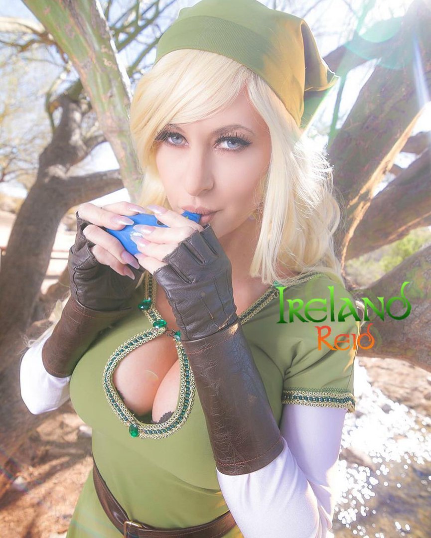 Model Ireland Reid - Nintendo, Zelda, Link, Cosplay, The legend of zelda, Beautiful girl, Longpost