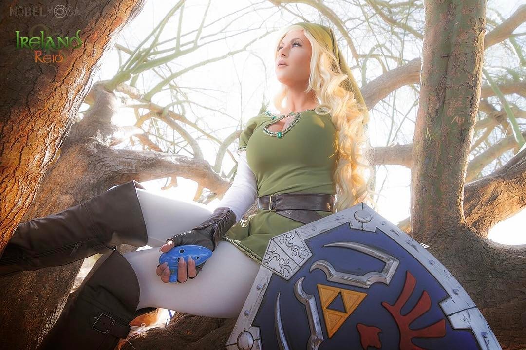 Model Ireland Reid - Nintendo, Zelda, Link, Cosplay, The legend of zelda, Beautiful girl, Longpost