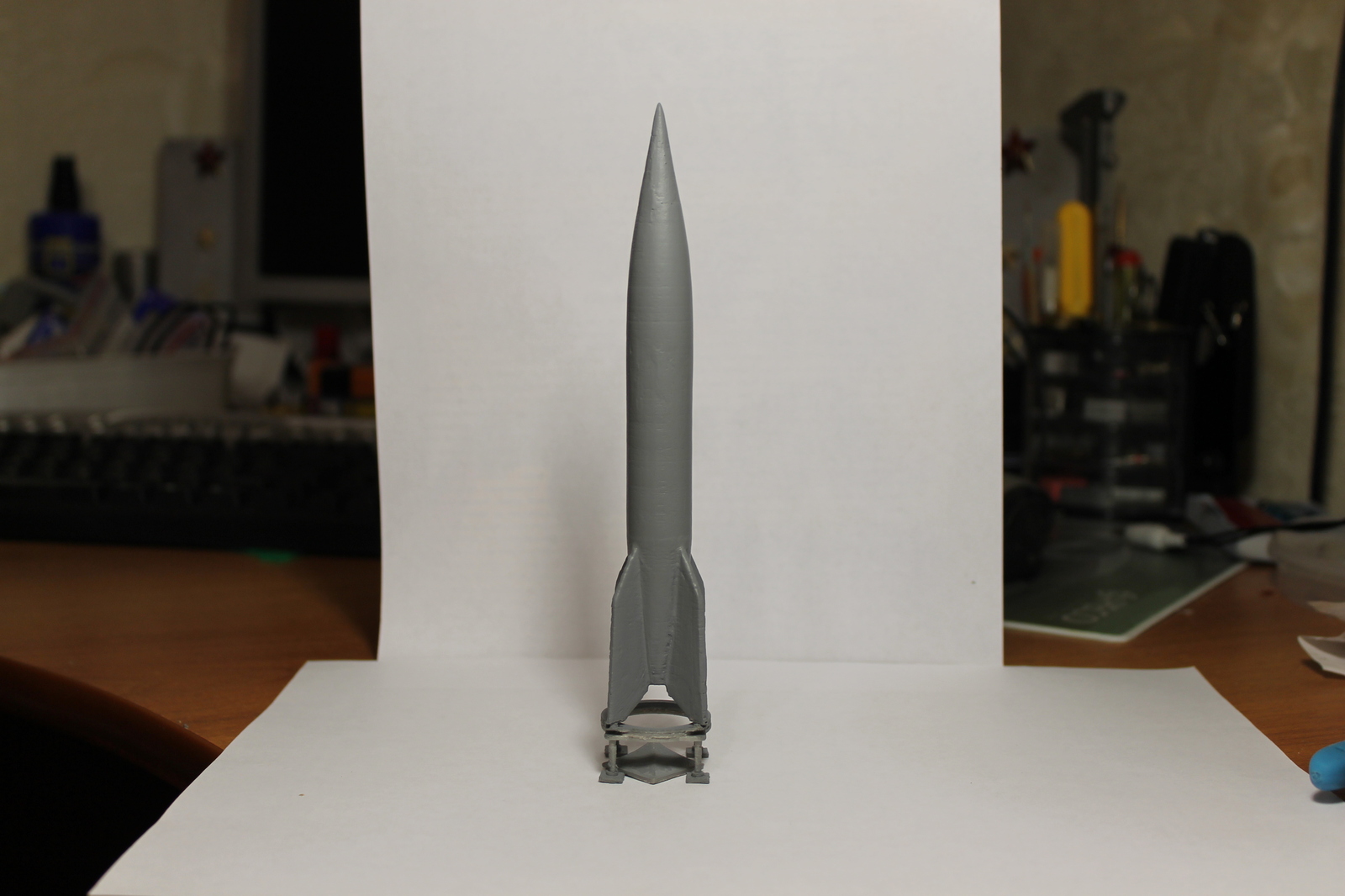 R-1/V-2 rocket model modeling and 3d printing. - My, p-1, V-2, Rocket, 3D печать, 3D modeling, Hobby, Longpost
