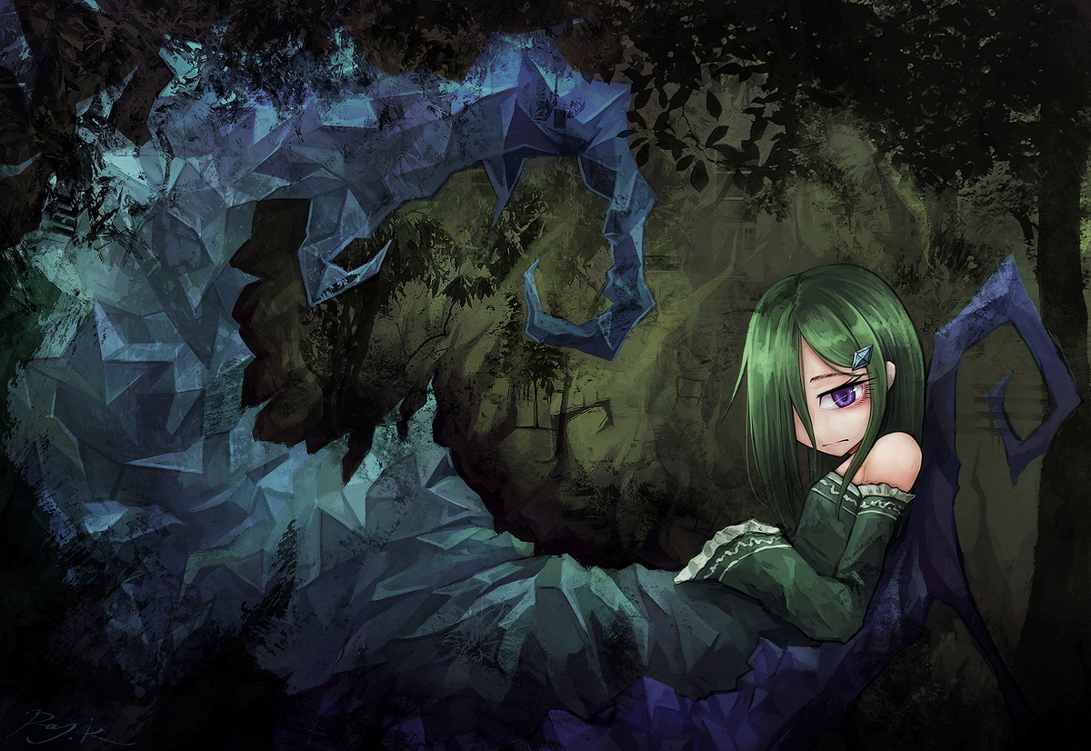 Loneliness - Anime art, Ray-Kbys, Anime original, Anime