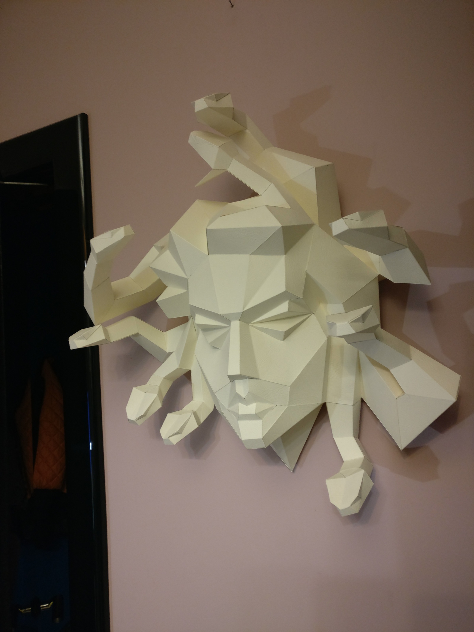 Низкополигональное моделирование из бумаги советы по сборке - Моё, Pepakura, Papercraft, Low poly, Подольск, Длиннопост