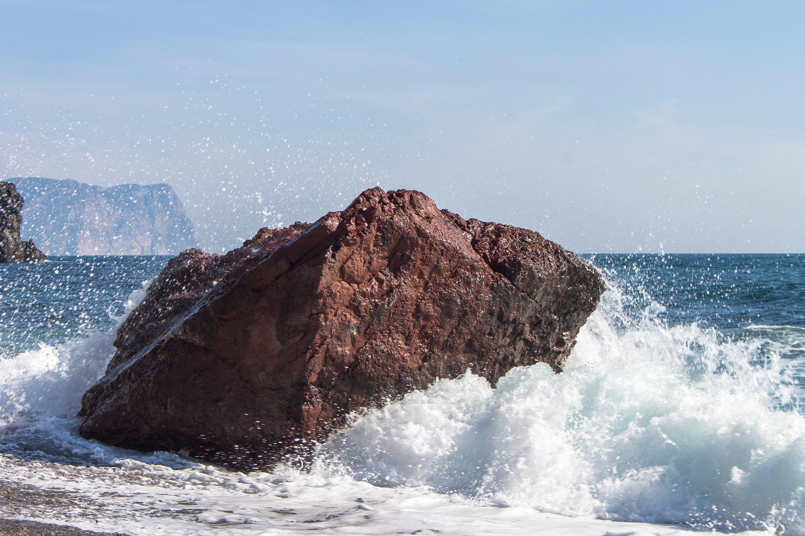 Crimean beauty - My, The photo, Canon, Crimea, Sea, The mountains, Longpost