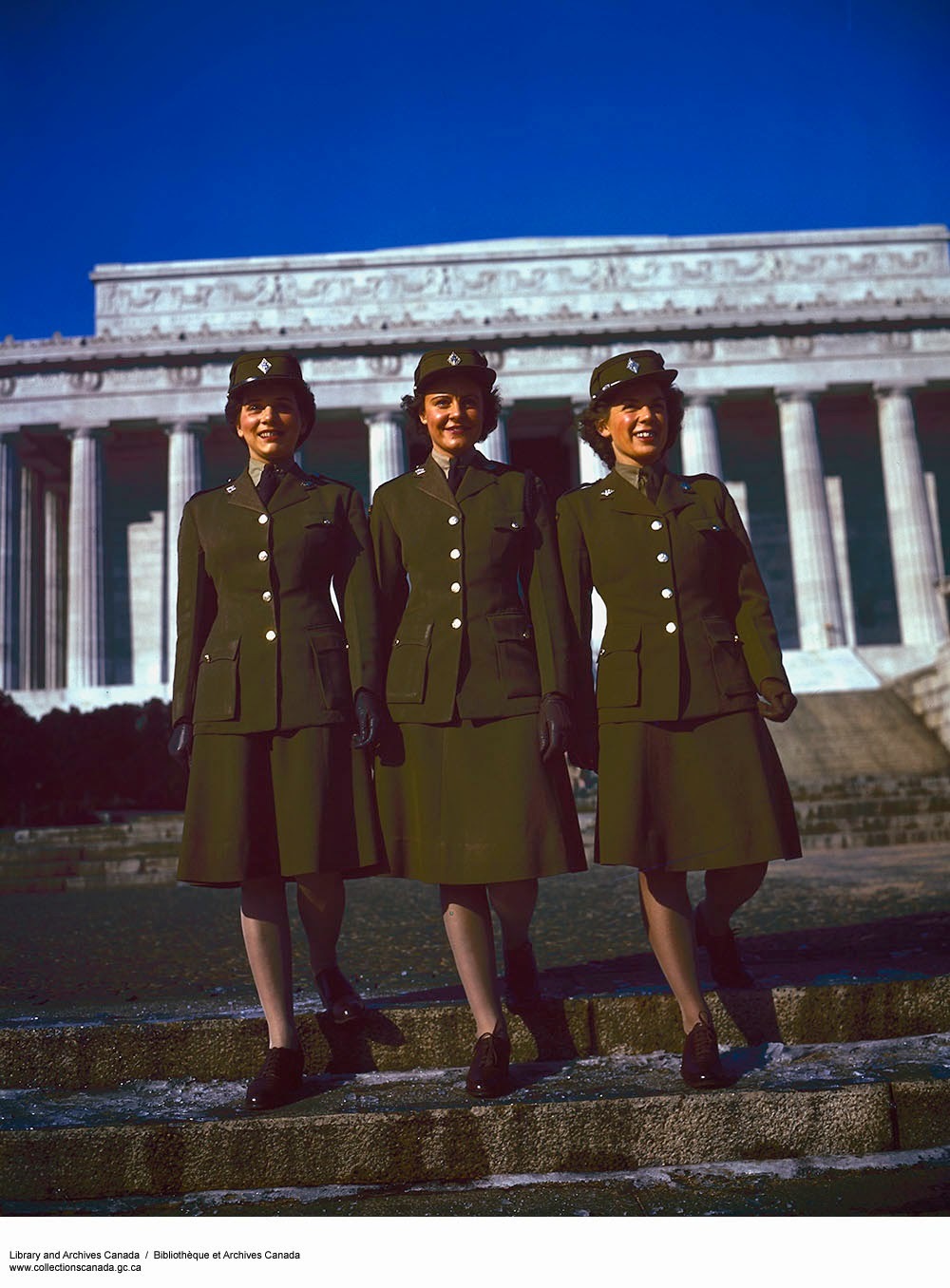 Canadian Women's Army Corps, World War II. - The Second World War, Girls, Army, A uniform, Canada, Retro, Longpost