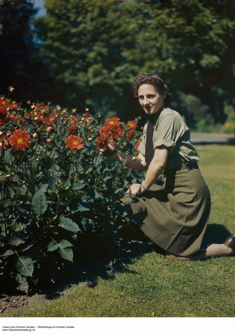 Canadian Women's Army Corps, World War II. - The Second World War, Girls, Army, A uniform, Canada, Retro, Longpost