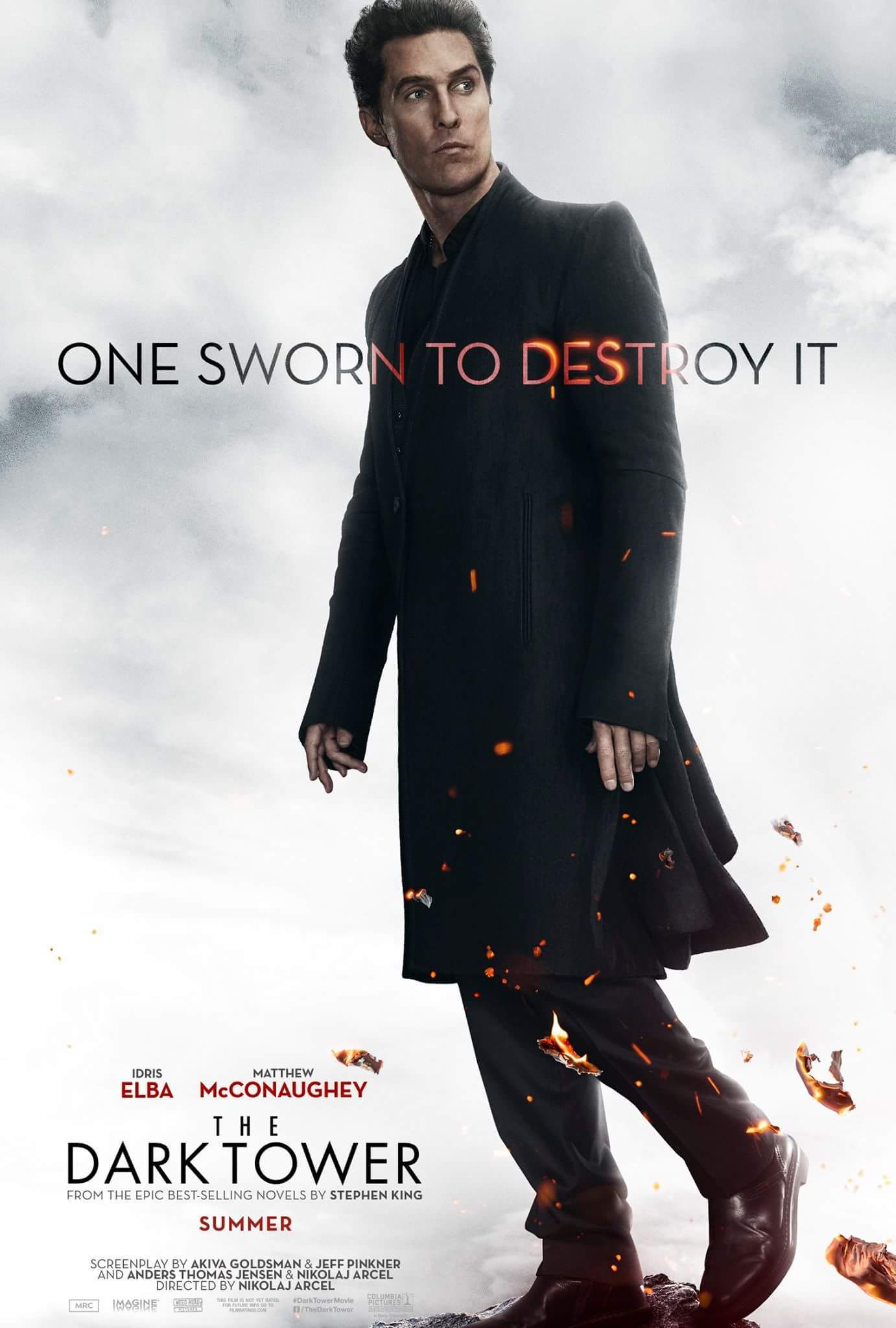 About the adaptation of The Dark Tower - Movies, Stephen King's dark tower, Stephen King, Poster, Longpost