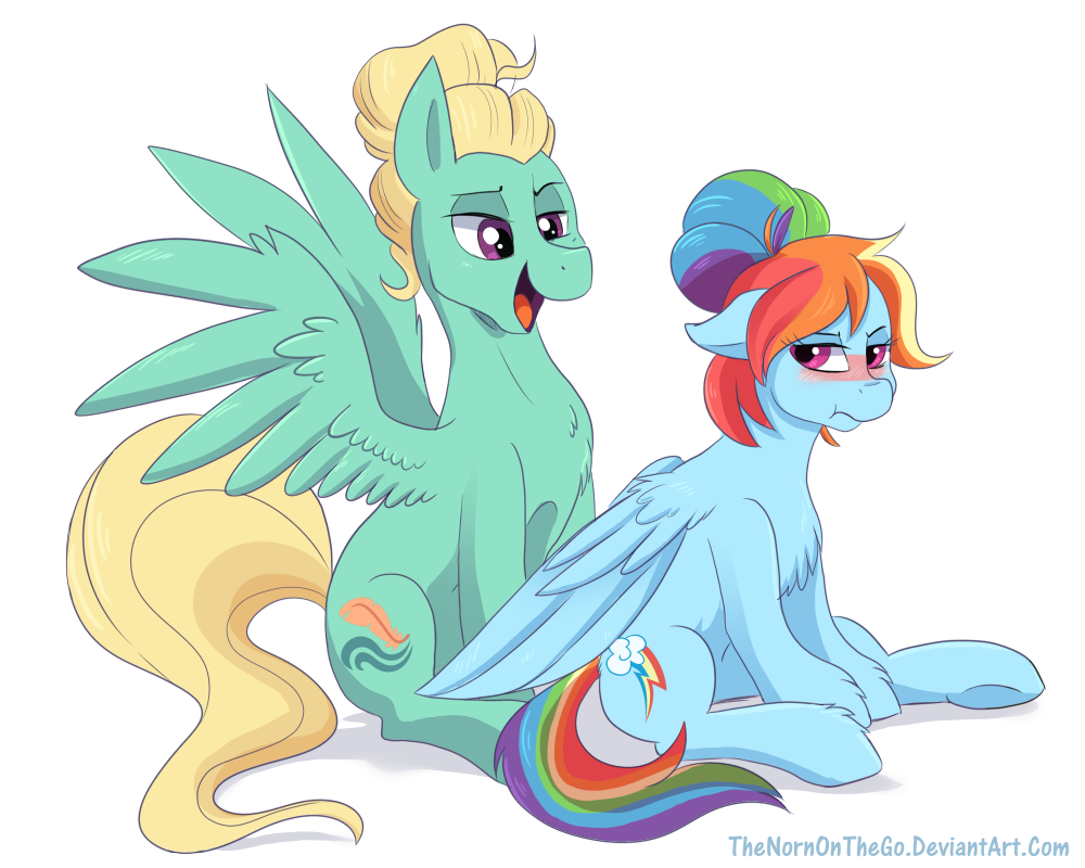 Личный стилист - My Little Pony, Rainbow Dash, Zephyr Breeze