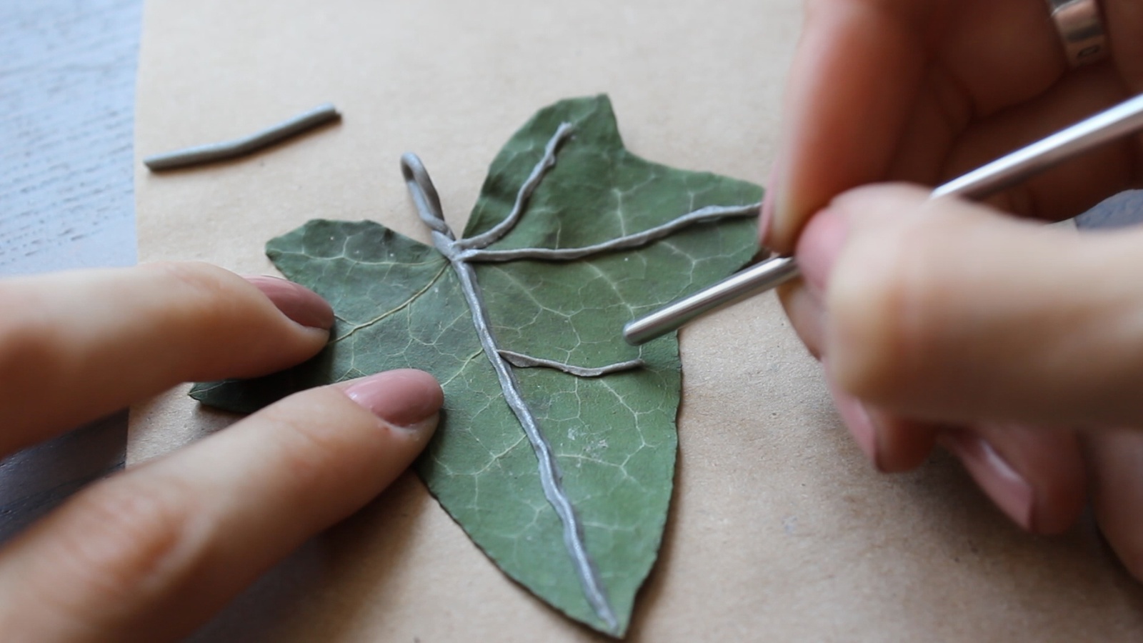 Do-it-yourself Lorien leaf - My, Legolas, Lord of the Rings, With your own hands, Brooch, Needlework with process, Video, Longpost, Lorien