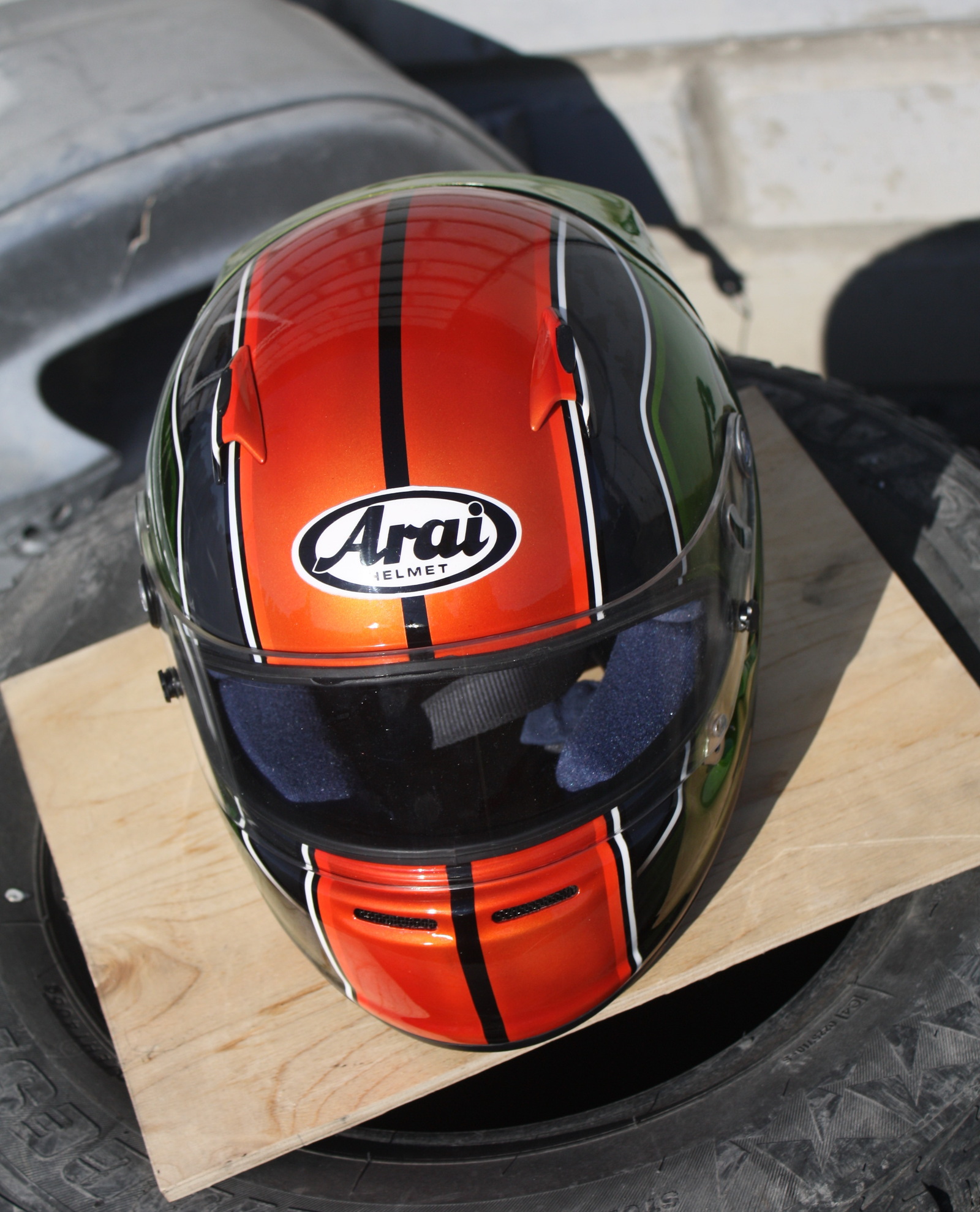 A little (2 helmets but a lot of photos) airbrushing on karting helmets (part 2) - My, Airbrushing, Airbrushing on the helmet, Arai, Karting, Tyumen, Airbrushing72, Tyumenaero, Longpost