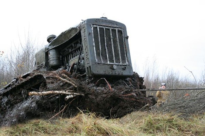 Salvation of the Stalinist - , Restoration, Tractor, Longpost