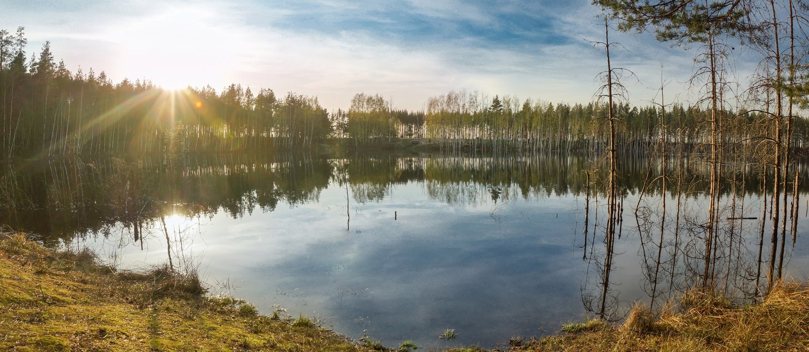 Izyary in May - My, Chuvashia, Zavolzhye, Lake, Landscape, May, Longpost