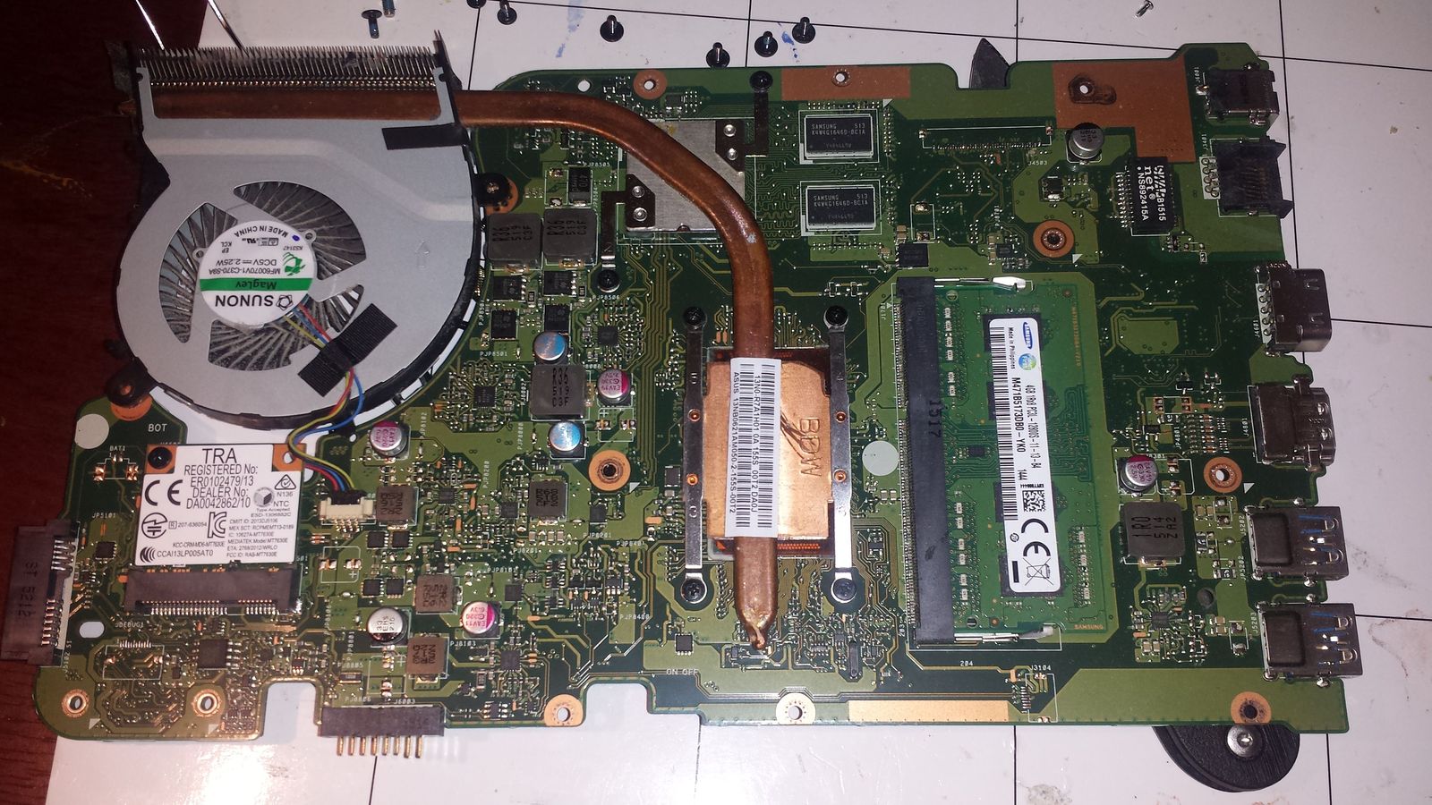 After assembling the laptop, I tweaked the touchpad. - My, Laptop Repair, Repair, Hobby, Saint Petersburg, On the knee, Longpost