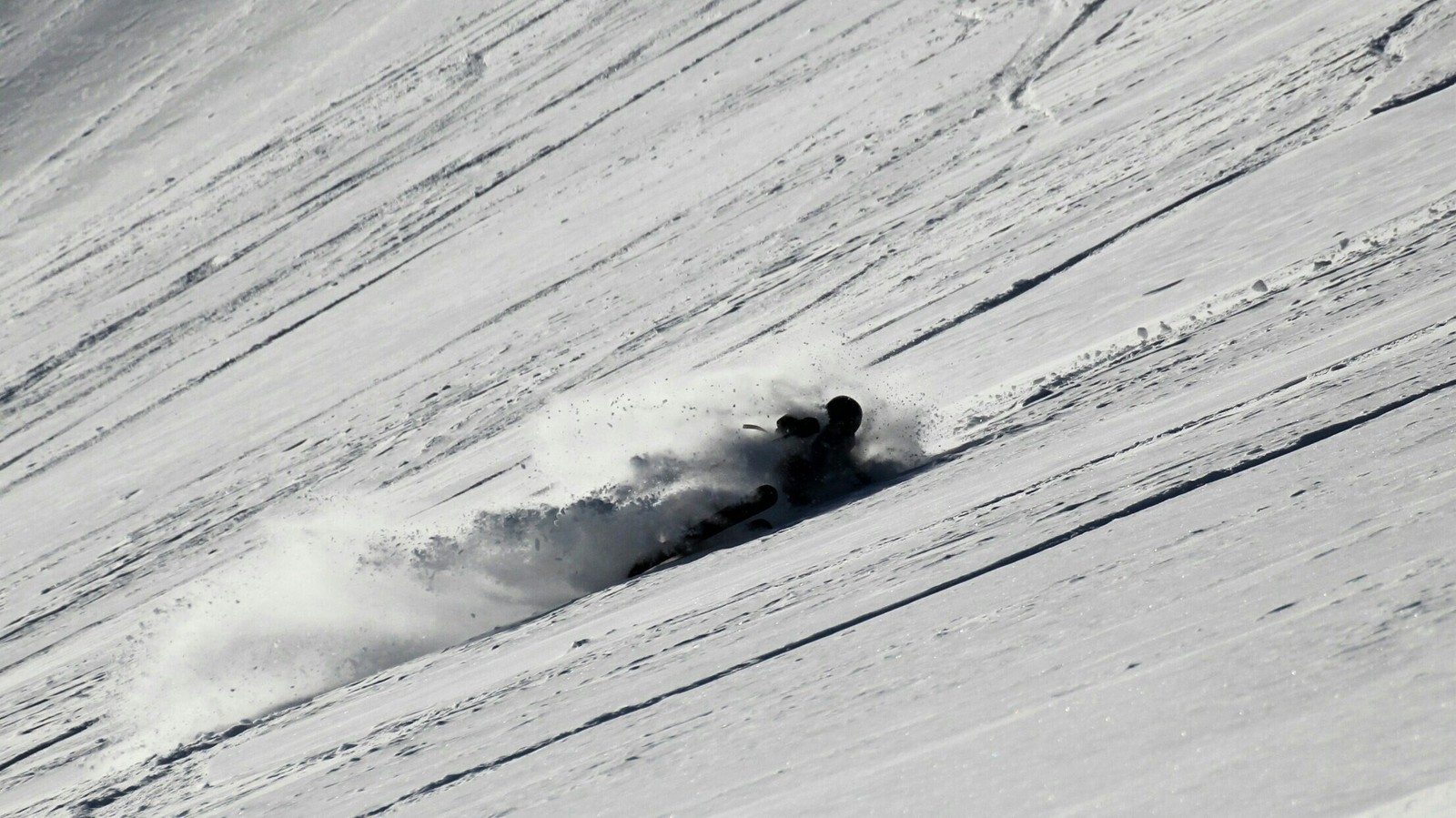 When you think you're a great skier - My, Freeride, Skiing, The mountains, The fall