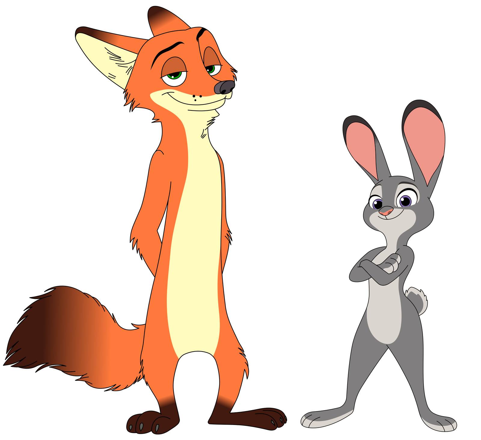 Nick and Carrot - Zootopia, Zootopia, Longpost