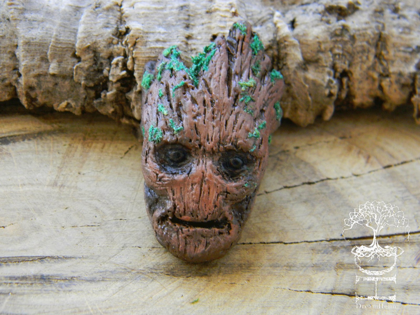 I am Groot! - My, Polymer clay, Creation, Needlework, Groot, Guardians of the Galaxy Vol. 2, Handmade, Handmade, Needlework without process, Longpost