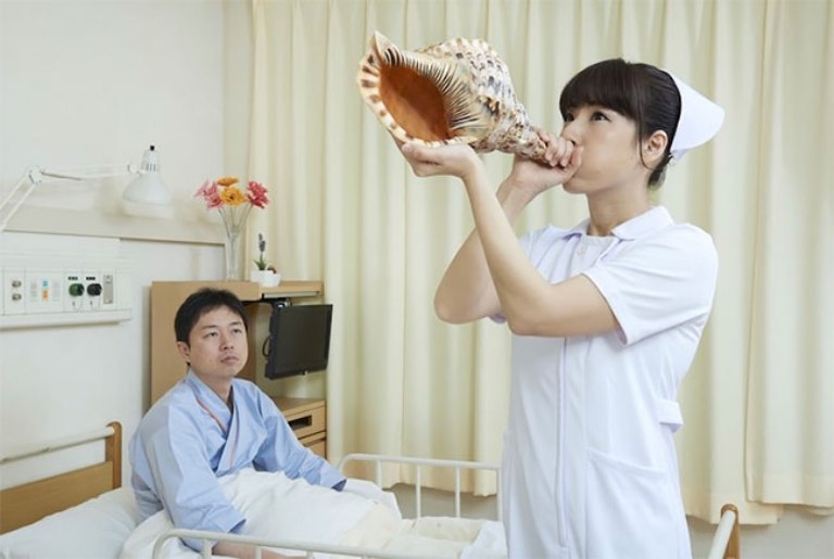 About a Japanese nurse. - The photo, Japan, Longpost, Strange people, Nurses, Japanese