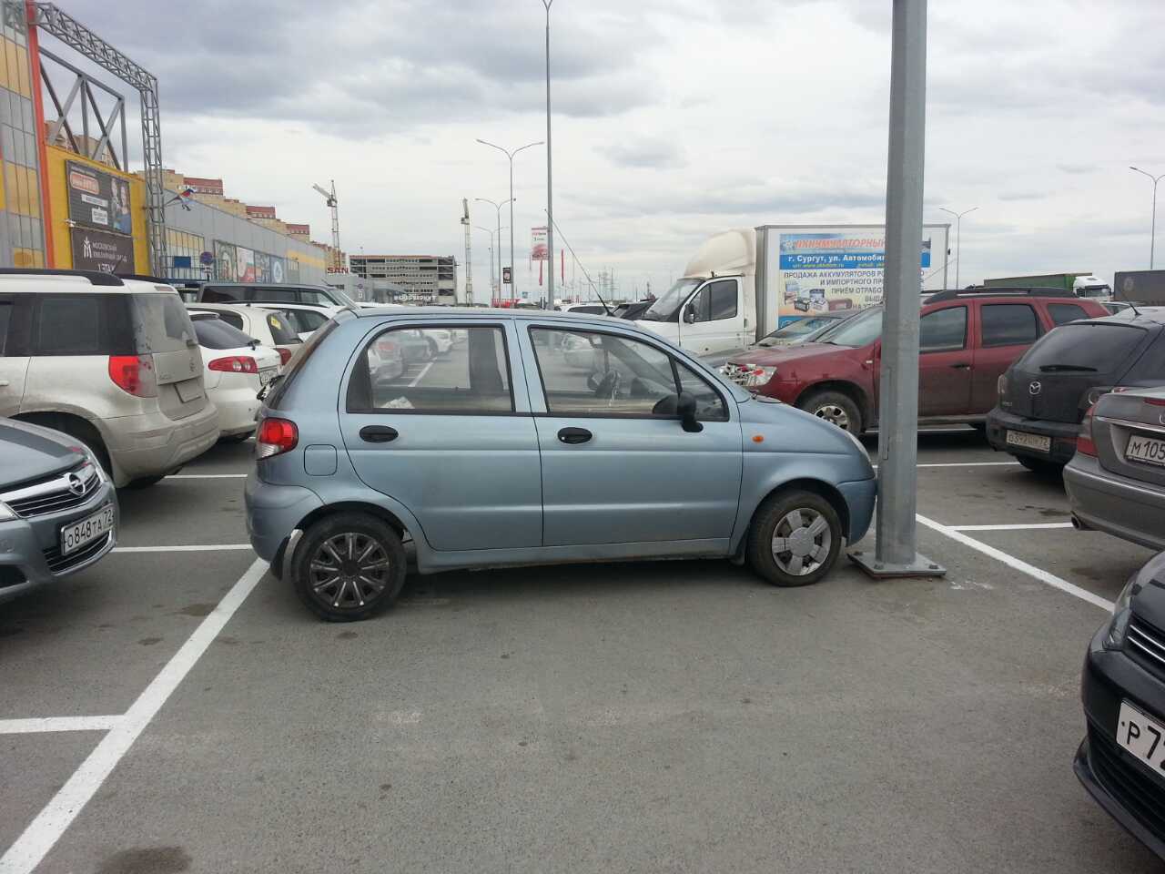 Parking mastery - My, Tyumen, Parking Wizard