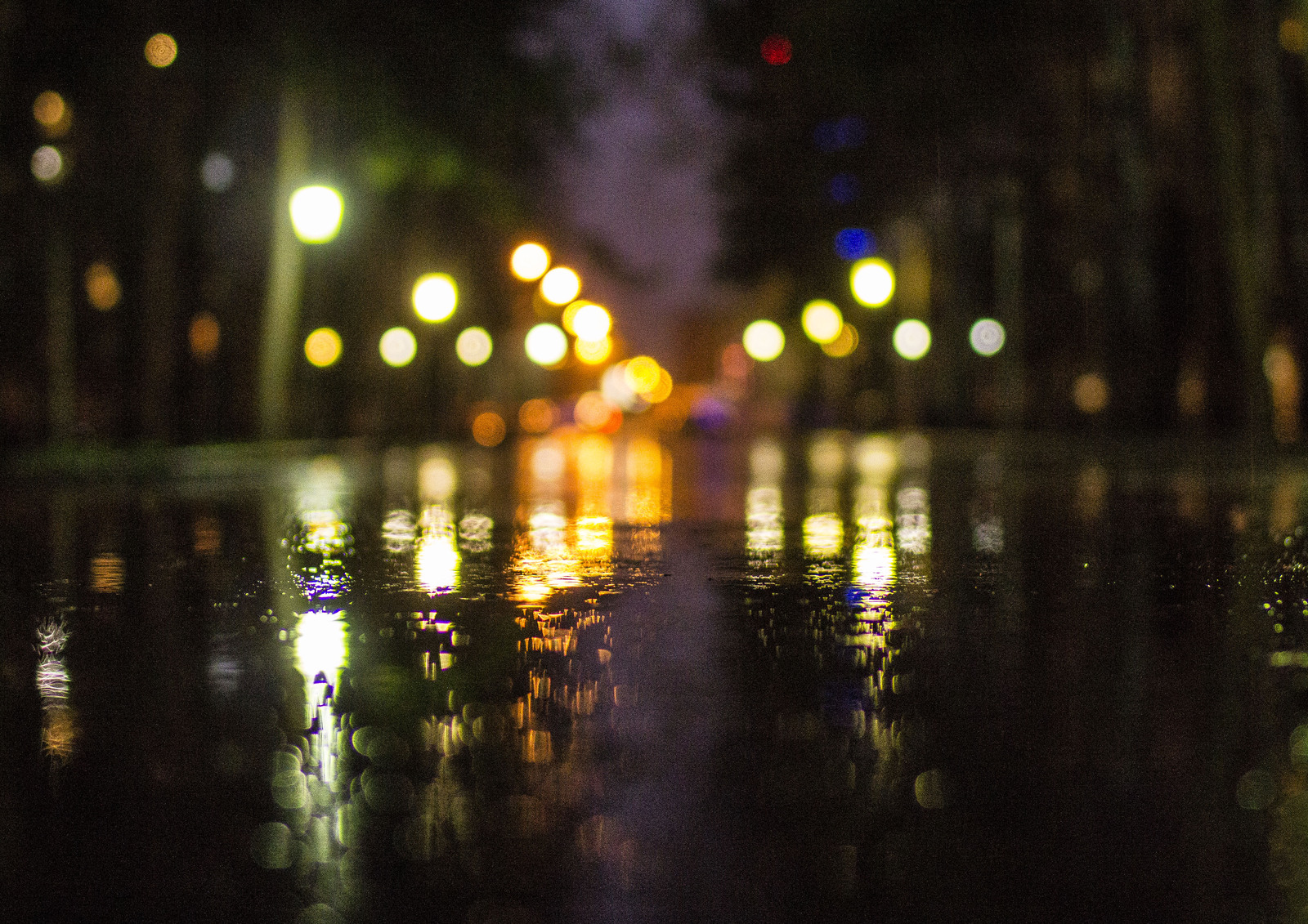 Дождь ночью