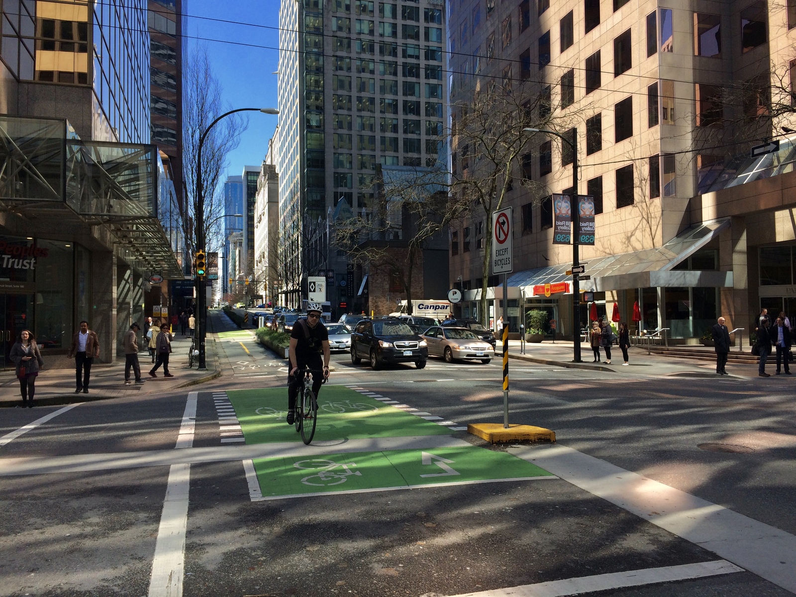 Spring Vancouver - My, Canada, Vancouver, Spring, Town, House, The street, Road, Longpost