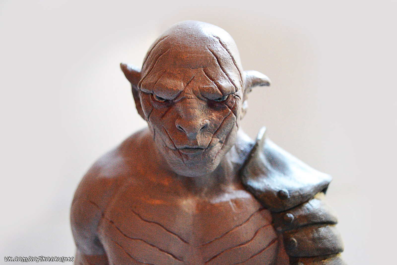 Azog the Defiler - Lord of the Rings, Azog the Defiler, Polymer clay, Лепка, Longpost