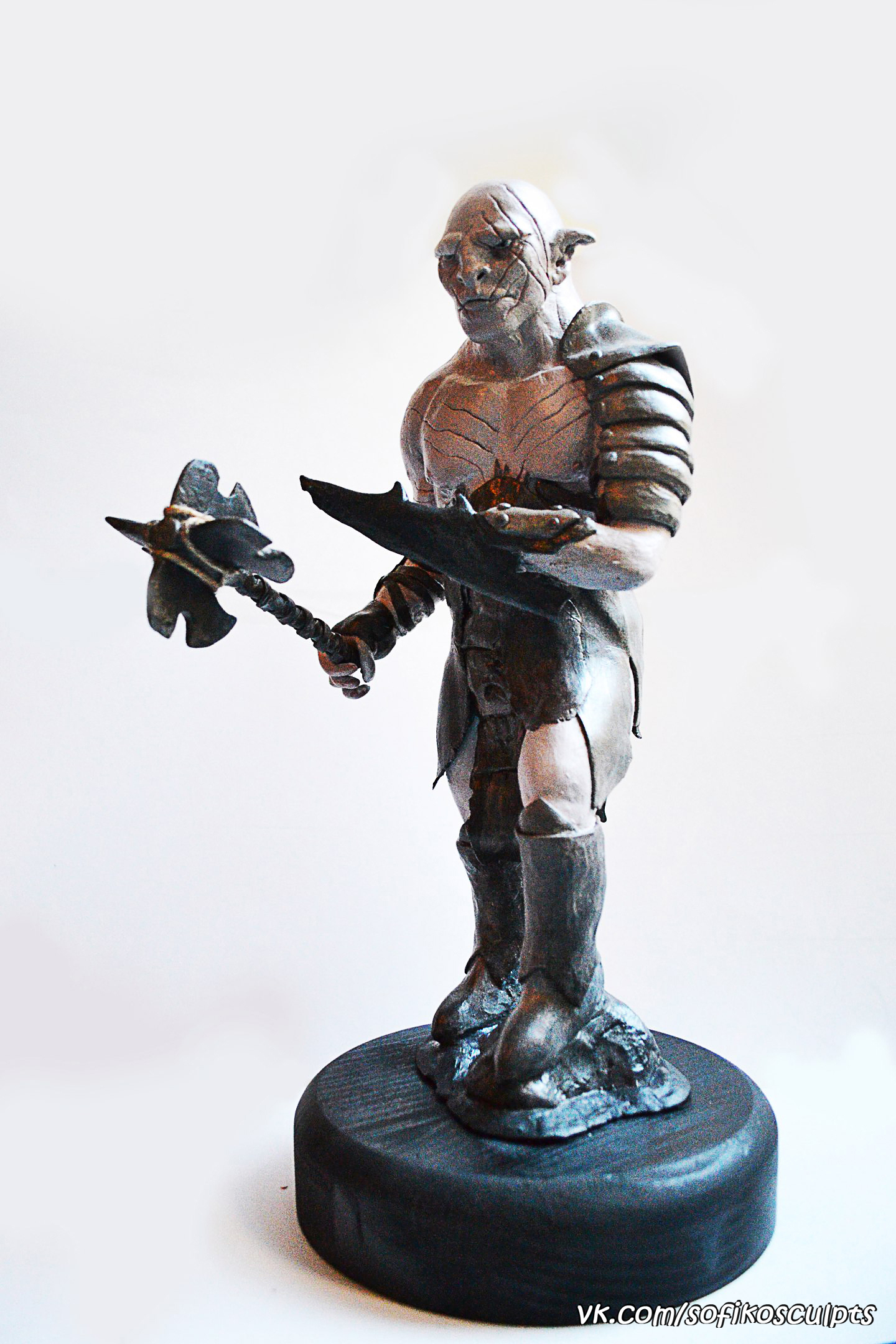 Azog the Defiler - Lord of the Rings, Azog the Defiler, Polymer clay, Лепка, Longpost