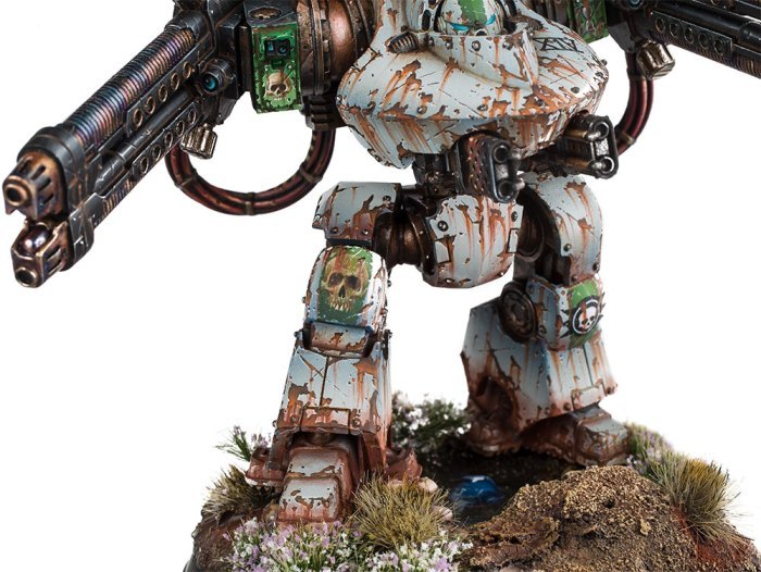 Dreadnought - Pre heresy, Warhammer 40k, Wh miniatures, Death Guard, Длиннопост