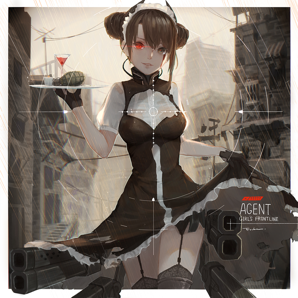 Agent - Anime art, Anime, Not anime, Girls frontline, Agent, 