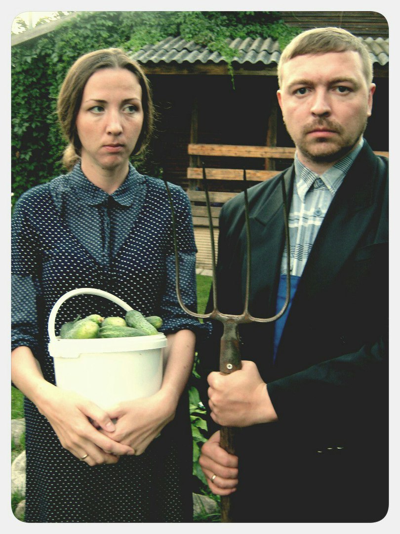 Nice cosplay - American gothic, Cosplay, 