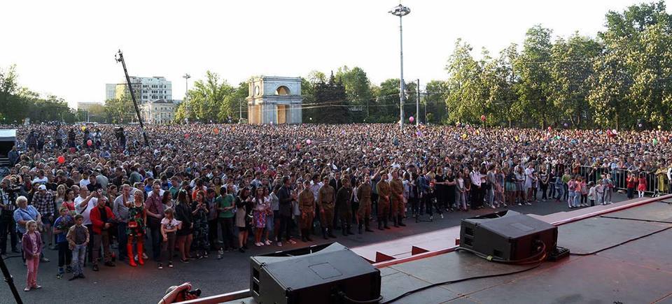 Moldova celebrates Victory Day - May 9, Moldova, Longpost, May 9 - Victory Day