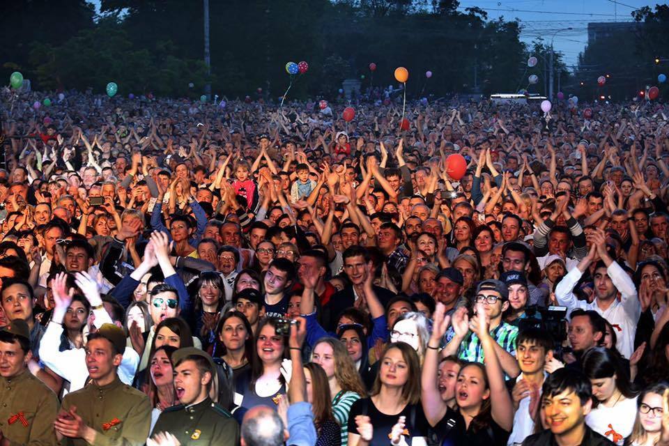 Moldova celebrates Victory Day - May 9, Moldova, Longpost, May 9 - Victory Day