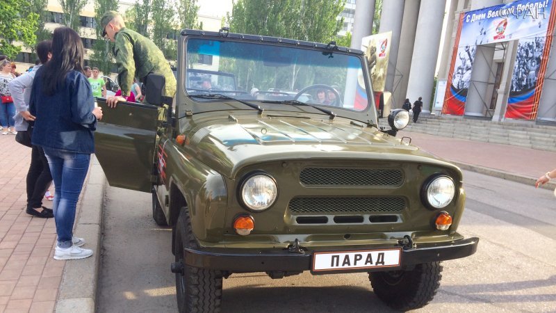 Victory Parade: made in Donetsk. - Donetsk, May 9, parade rehearsal, DPR, Longpost, May 9 - Victory Day