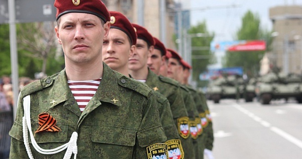 Victory Parade: made in Donetsk. - Donetsk, May 9, parade rehearsal, DPR, Longpost, May 9 - Victory Day