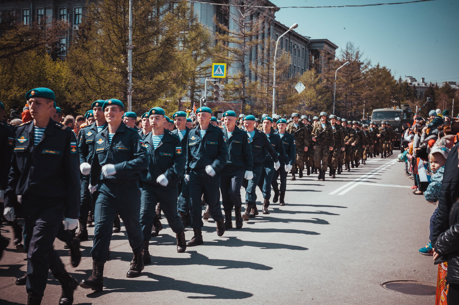 Victory parade in Omsk. - My, , Parade, Longpost, Omsk, May 9, May 9 - Victory Day