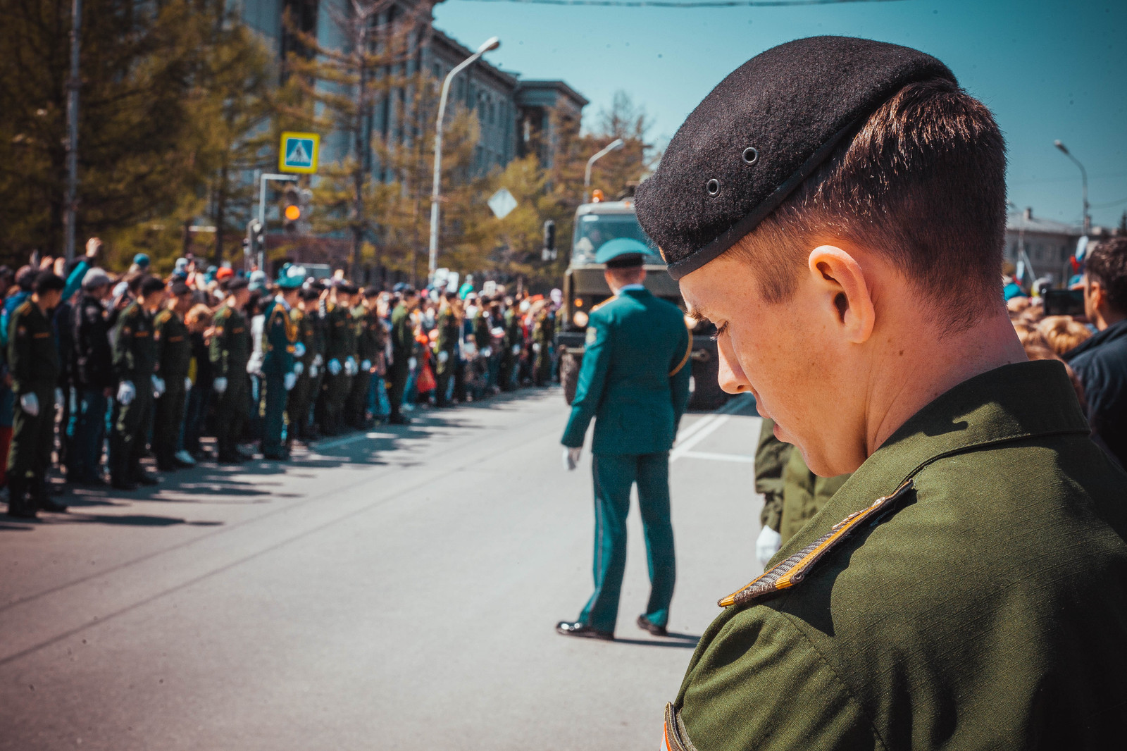 Victory parade in Omsk. - My, , Parade, Longpost, Omsk, May 9, May 9 - Victory Day