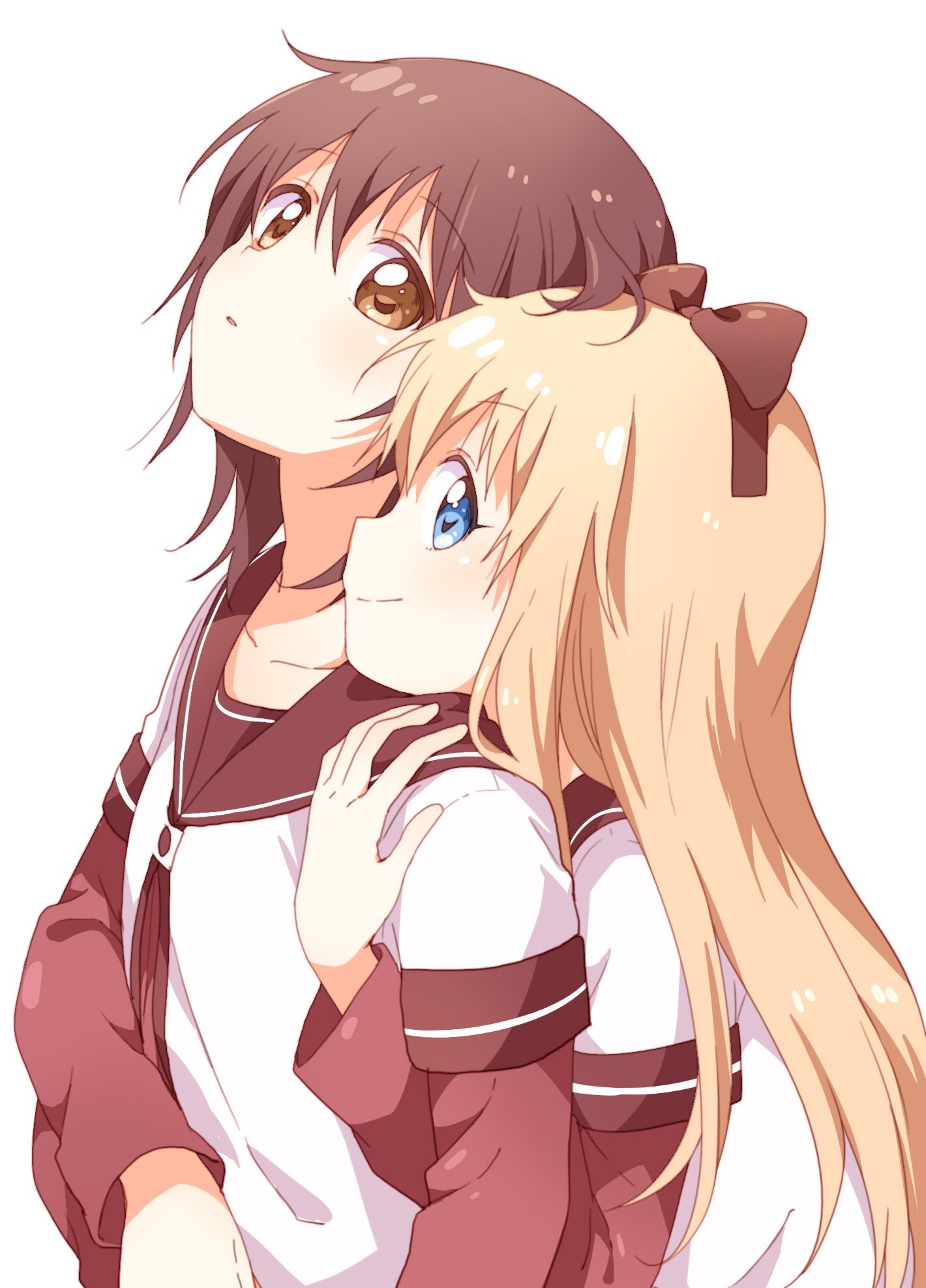 Funami Yui and Toshinou Kyouko [Yuru Yuri] | Пикабу