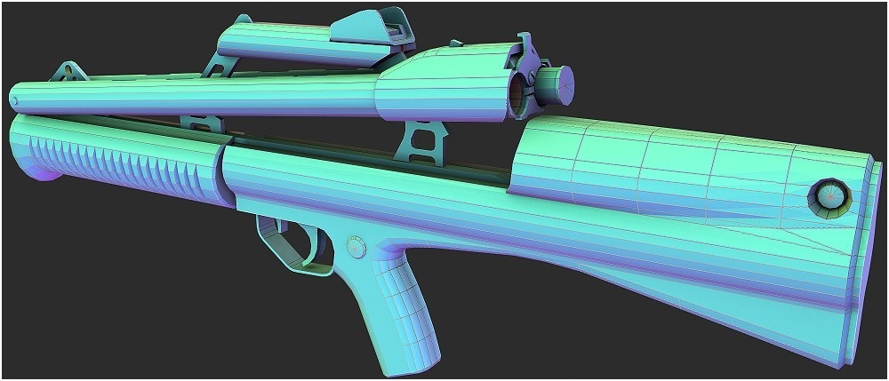 Shotgun Neostead 2000 - Weapon, Firearms, Shotgun, Bullpup, , Video