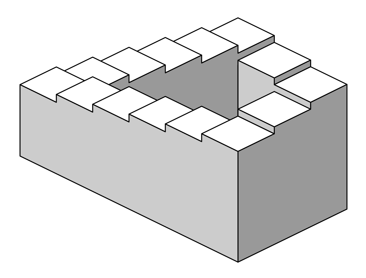 More or less like this.. - Penrose stairs, Career, Work