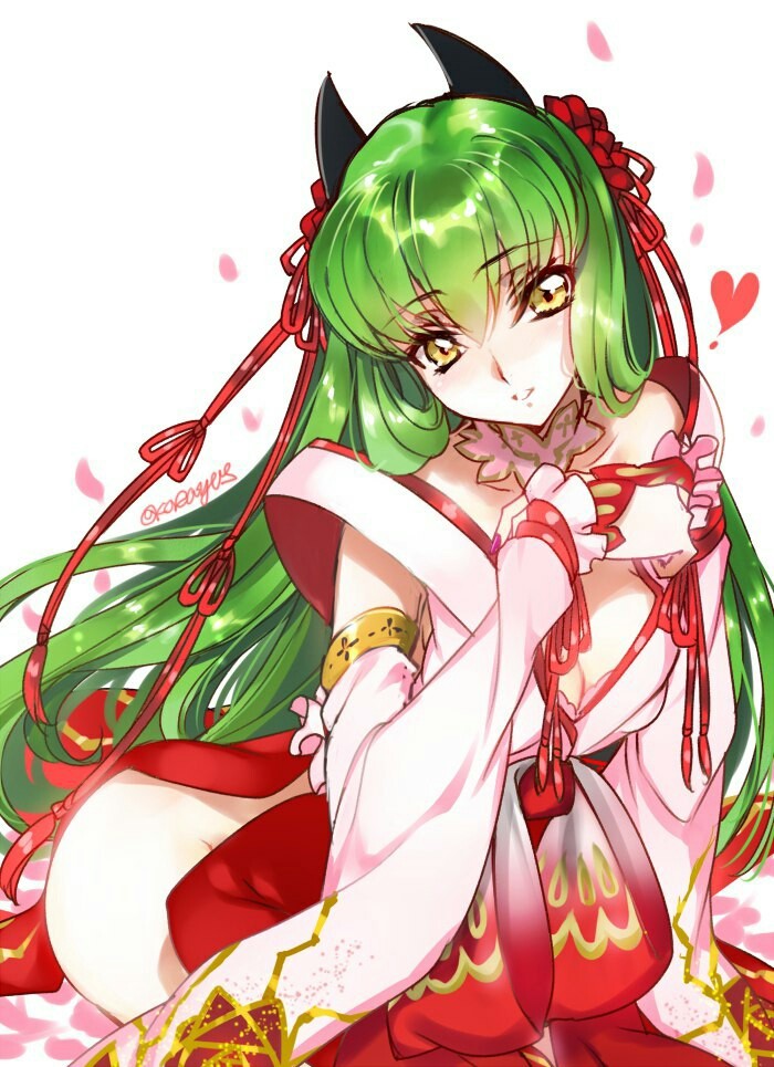 Anime Art C.C - Code Geass, Anime Art, Аниме, Арт, Длиннопост